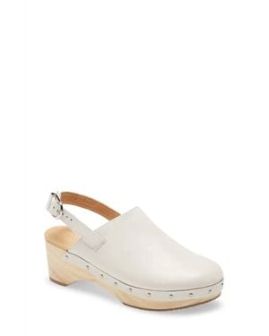 Cordani Zen Slingback Clogs - White