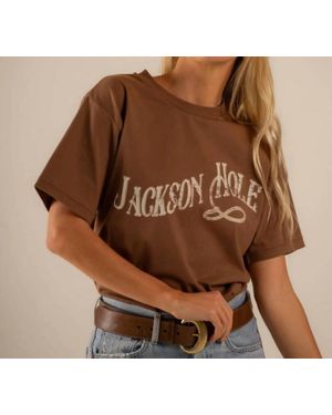 Care Tucker Marlie Short Sleeve Tee - Brown