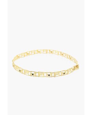 Elhanati Khaite 24K-Coated Chocker - Metallic