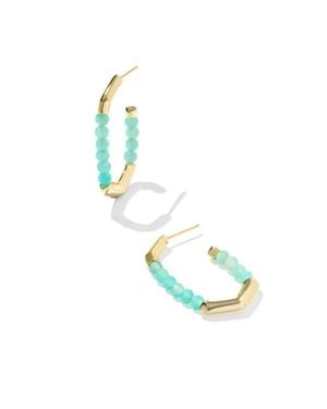 Kendra Scott Sylvia Hoop Earrings - Blue
