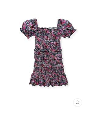 KatieJnyc Kids Laila Solid Dress - Purple