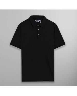 Members Only Oversized Polo Shirt - Black