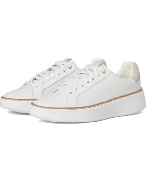 Cole Haan Grandpro Topspin W24775-100 Leather Casual Shoes Zogg560 - White