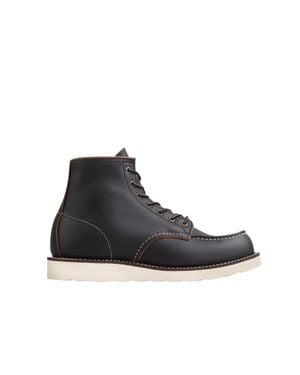 Red Wing Prairie Classic Leather Moc Boot - Black