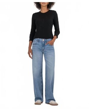 Kut From The Kloth Noelie Knit Top - Blue