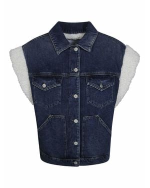 Dondup Oversized Jacket - Blue