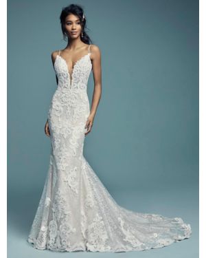 Maggie Sottero Tuscany Lynette Wedding Dress - Blue