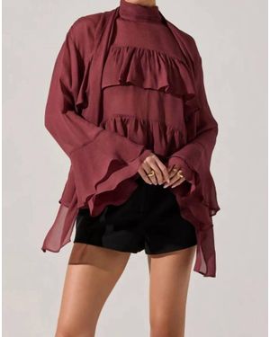 Astr Fae Top - Red