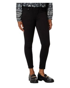 Lucky Brand Ava Mid-Rise Skinny Jeans - Black