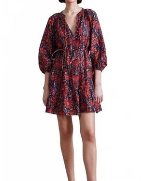 Apiece Apart Alessa Dress - Red