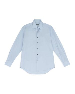 Lanvin Popeline Gamme Claire Button-Down Shirt - Blue