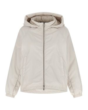 Moorer Polyester Shell Jacket - Gray