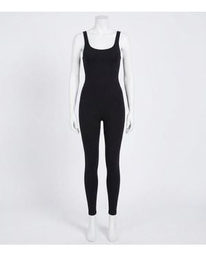 Z Supply Go For It Rib Jumpsuit - Blue