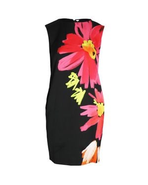 ESCADA Mrs S Demici Floral Sleeveless Shift Dress - Red