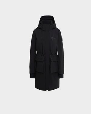 Rudsak Nicole Knee-Length Rain Jacket - Black