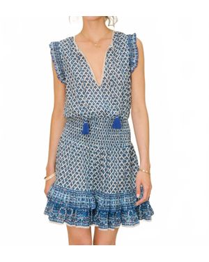 M.A.B.E Viti Print Sundress - Blue