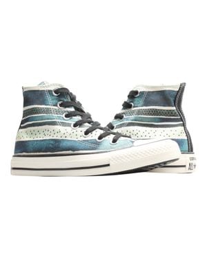 Converse Chuck Taylor All Star Hi Pop Stripes Sneaker - Blue