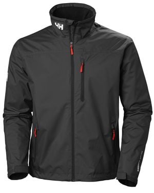 Helly Hansen Crew Midlayer Waterproof Fleece Jacket - Black