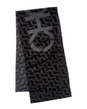 Jimmy Choo Wool-Blend Scarf - Black