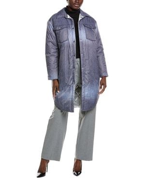 BOSS Papete Outdoor Coat - Blue