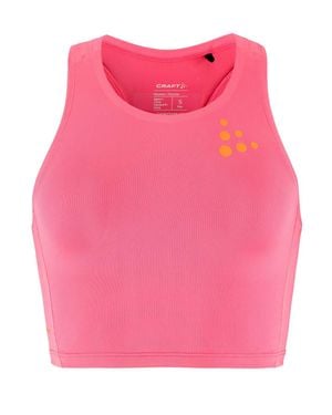 C.r.a.f.t Pro Hypervent Cropped Top 2 - Pink