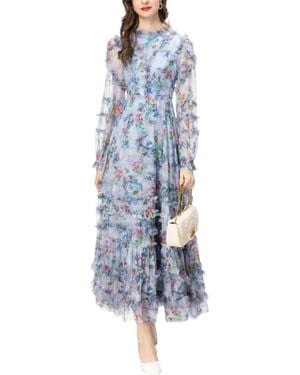 Lanelle Maxi Dress - Blue
