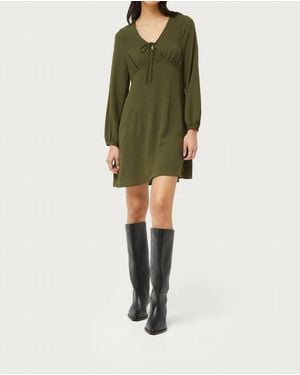 Compañía Fantástica Short Crepe Dress - Green
