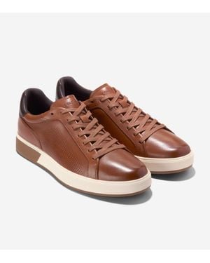 Cole Haan Grandpro Angelace Lace To Toe Sneakers - Brown