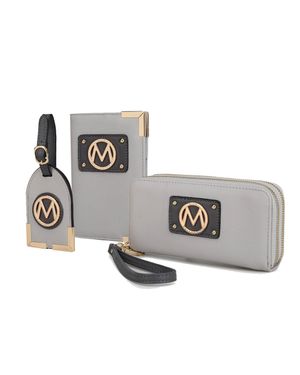 MKF Collection by Mia K Darla Travel Gift For Set - Metallic
