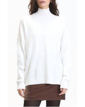 DELUC Asher Sweater - White