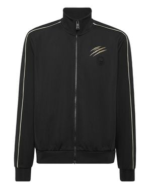 Philipp Plein Tracksuit Zip Jacket - Black