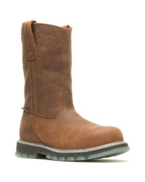 Wolverine Floorhand Lx Steel Toe Boots - Brown