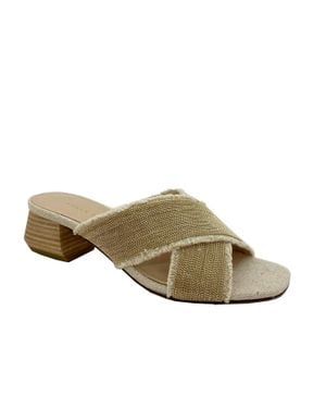 Pelle Moda Tash Chain Slide - Gray