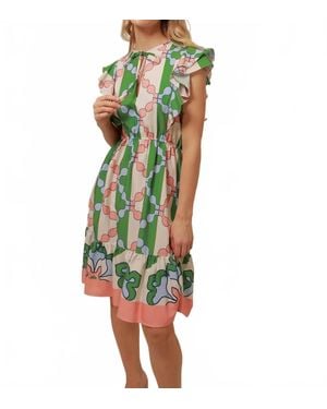Lavi Pierina Mini Dress - Green