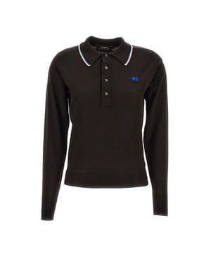 Wales Bonner Polo Shirt - Black