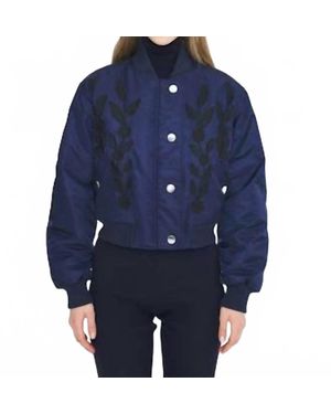 Antik Batik Mavric Bomber Jacket - Blue
