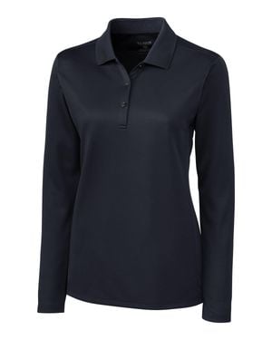 Clique L/S Ice Lady Pique Polo Shirt - Blue