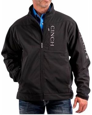 Cinch Bonded Long Sleeve Jacket - Black