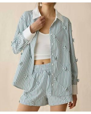 Maude Club Atlas Shirt - Blue