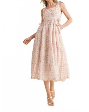 ..,merci Julieth Midi Dress - Pink