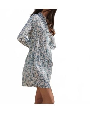 Catherine Gee Sophie Button Dress - Metallic