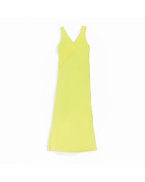 Helmut Lang Organza Blazer Jacket - Yellow