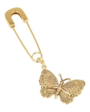 Ambush Single Butterfly Charm Earring - Metallic