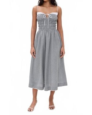 Nia Thomas Dress - Gray