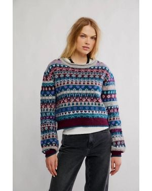 Free People Favorite Things Sweater - Blue