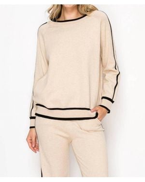 Joh Salina Knitted Sweater Top - Natural