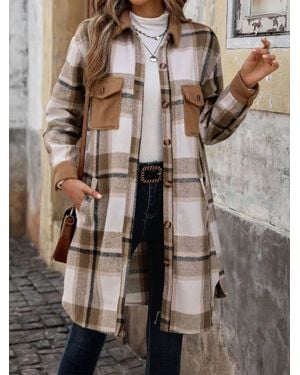 Secret Style Source I'Ll Have One Of Those-Coffee Shacket - Brown