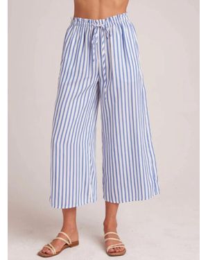 Bella Dahl Striped Capri Pant - Blue