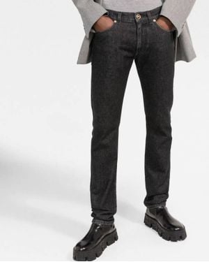 Versace Medusa Pocket Jean - Black