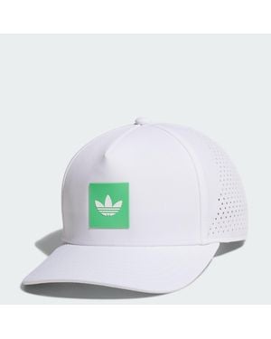 adidas Floatie Trefoil Snapback - White
